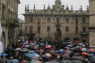 Miles de alumnos salen a la calle en toda Galicia en contra del 3+2