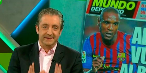 Pedrerol se venga de 'Mundo Deportivo' recordando una pifia tremenda en su portada