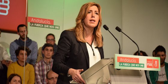 Susana D&iacute;az: "El 22 de marzo va a ganar Andaluc&iacute;a y va a perder Rajoy"