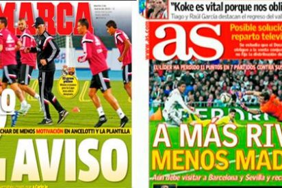 Marca advierte a Ancelotti: "En los despachos del Bernab&eacute;u creen que le sobra mano izquierda y le falta mano dura"