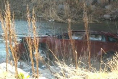 El beb&eacute; que sobrevivi&oacute; 13 horas en un coche que cay&oacute; a un r&iacute;o helado