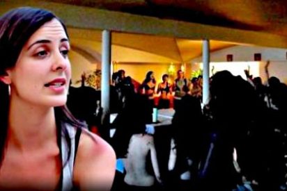 Rita Maestre, la 'asaltacapillas' de Podemos, portavoz de Carmena en el Ayuntamiento de Madrid.
