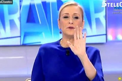 Cifuentes empieza su campa&ntilde;a contra Podemos: "La casta somos nosotros, pero los que tienen los euros en la cuenta corriente son ellos"