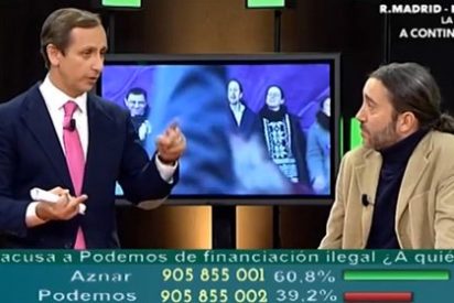 Carlos Cuesta le arma la marimorena al podemita Mart&iacute;nez por defender el chavismo