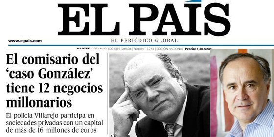 La pregunta de Villarejo a Javier Ayuso, de El País: "¿Lo haces como periodista o como emisario del CNI?"