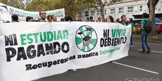 Profesores y estudiantes protestar&aacute;n conjuntamente contra los grados de tres a&ntilde;os