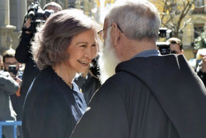 La Reina Sof&iacute;a una fiel devota del Cristo de Medinaceli