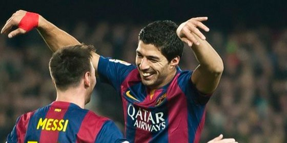 Leo Messi y Mario Suárez, en el once ideal de la vuelta de octavos