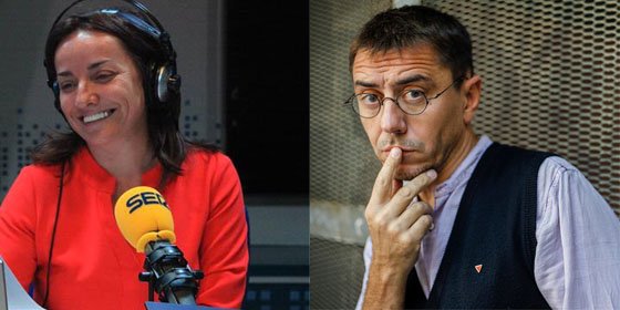 Pepa Bueno deja al descubierto a Juan Carlos Monedero: "Neg&oacute; en directo una informaci&oacute;n porque no le conven&iacute;a que se supiera ahora"