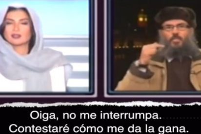 [V&iacute;deo] &iquest;Por qu&eacute; no te callas? Una presentadora de TV le baja los humos a un 'incendiado' cl&eacute;rigo islamista