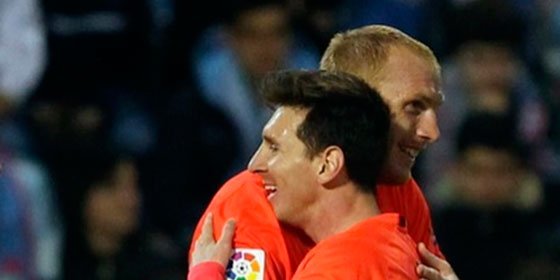 Casanovas lo tiene claro: los dos &uacute;ltimos goles de Mathieu empiezan a amortizar su controvertido fichaje