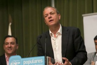 El presidente del PP de Extremadura, Monago: "Algunos se encomiendan ahora a San Podemos y San Pudimos"