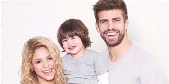 Shakira y Piqué acuden al tenis con su hijo Milan