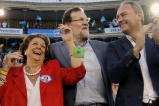 Rajoy a Barber&aacute;: "Rita eres la mejor, eres la alcaldesa que se merece Valencia"