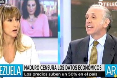 Inda destroza a Ana Pardo (Público) por defender el chavismo: "¡Chávez y Maduro son dos dictadores, dos asesinos y dos corruptos!"