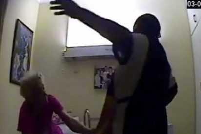 El v&iacute;deo de la fiera enfermera dando una paliza a una anciana de 84 a&ntilde;os en un asilo