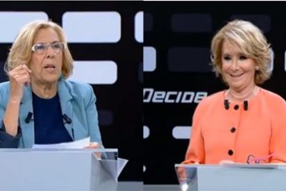 Esperanza Aguirre a Manuela Carmena: "&iquest;Por qu&eacute; dice usted que los etarras han sufrido mucho?"
