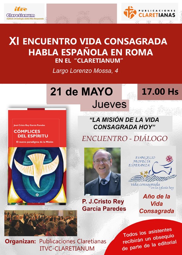 XI Encuentro Vida Consagrada en habla española en Roma