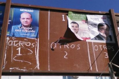 PODEMOS Montijo denuncia al alcalde de la localidad por arrancar carteles