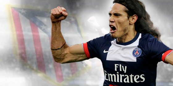 Toma la ventaja al Atlético en el fichaje de Cavani