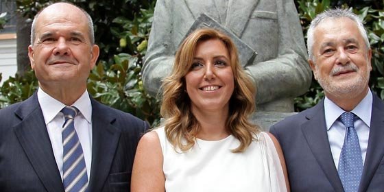 Gabriel Albiac: "El grupo de D&iacute;az, Chaves, Gri&ntilde;&aacute;n y todos los ERE no es un partido, sino una s&oacute;rdida red de ayudas mutuas"