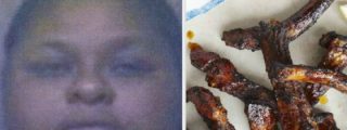 Esta oronda le ha clavado un tenedor en el ojo a otra por una costilla a la barbacoa