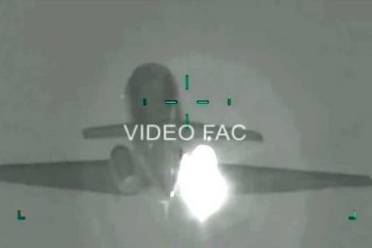 [V&iacute;deo] As&iacute; se estrella una 'avioneta chavista' cargada de coca&iacute;na tras ser cazada