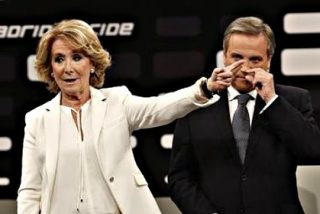Esperanza Aguirre sacude una tunda a Antonio Miguel Carmona por 'deslenguado'