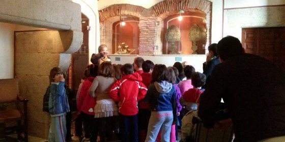 Unos 400 escolares han visitado el Museo Municipal de Cáceres para celebrar el Día Internacional de Los Museos