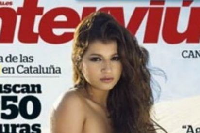 Tras ser humillada en el 'Deluxe', Aguasantas se venga desnuda en 'Interviú': "Aguantar a Belén Esteban es una tortura"