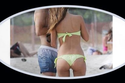 Así trabaja los glúteos la modelo española y novia del jugador del Atlético