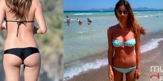 La modelo novia del jugador del Atl&eacute;tico: "Yo no soy de ning&uacute;n equipo"
