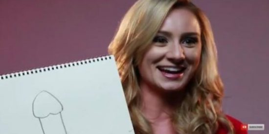 [V&iacute;deo] Las mujeres que dibujan c&oacute;mo ser&iacute;a su pene ideal: "&iexcl;Me falta papel!"