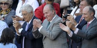 El Rey Juan Carlos repite tarde de toros de nuevo en las Ventas