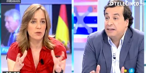 Los tertulianos de Ana Rosa, hartos del discurso podemita de Tania