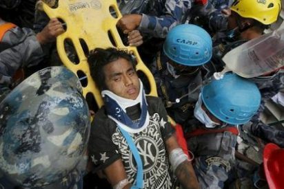 El joven de 15 a&ntilde;os que ha estado enterrado vivo 5 d&iacute;as tras el terremoto