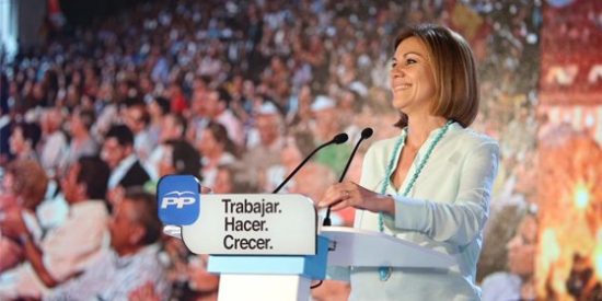 Cospedal llama a la unidad al PP y a no "hacerse da&ntilde;o"