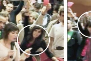 &iexcl;Pillada! El v&iacute;deo de la fiera portavoz del 'circo Carmena' en un escrache a Rosa D&iacute;ez