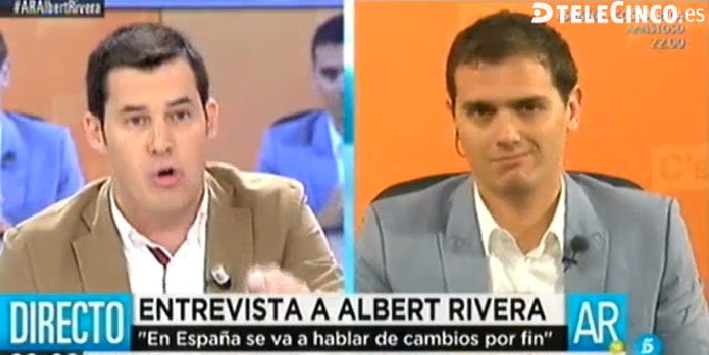 Rivera pone en su sitio a Juan Segovia: "Espero responsabilidad en el PSOE y no pactos con los separatistas de Comprom&iacute;s"