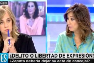 Ana Rosa ridiculiza la defensa de Tania a Zapata: "Ten&eacute;is diferente vara de medir; est&aacute;is igual que la casta"