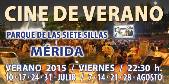 Cine de verano de la zona Urban de M&eacute;rida