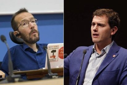 Rifirrafe entre Albert Rivera y Pablo Echenique en Twitter por la co&ntilde;a del refer&eacute;ndum griego
