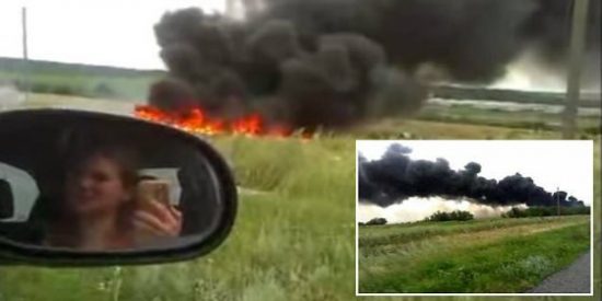 El impactante nuevo v&iacute;deo de la ca&iacute;da del vuelo MH17: "&iexcl;Vi a una mujer volando!"