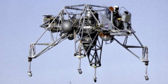 El accidente de Neil Armstrong en el m&oacute;dulo lunar que casi le mata