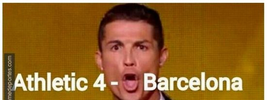 Supercopa: El naufragio del Bar&ccedil;a en San Mam&eacute;s desata el cachondeo en las redes sociales