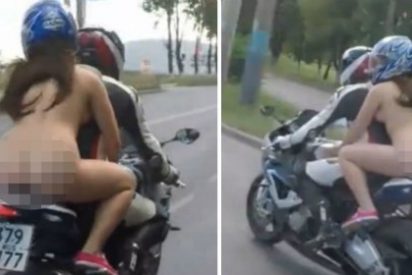 El v&iacute;deo de la joven con el culo en pompa que va como una moto y a toda mecha