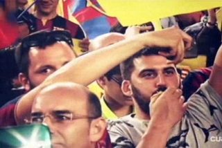 El Bar&ccedil;a intenta vender a la UEFA "la realidad social catalana" y la "integraci&oacute;n de las esteladas en el club"