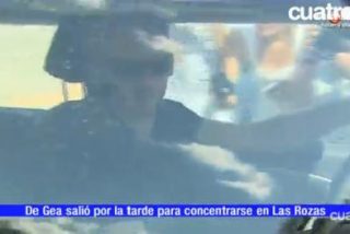 De Gea llega a la concentraci&oacute;n con Espa&ntilde;a mudo