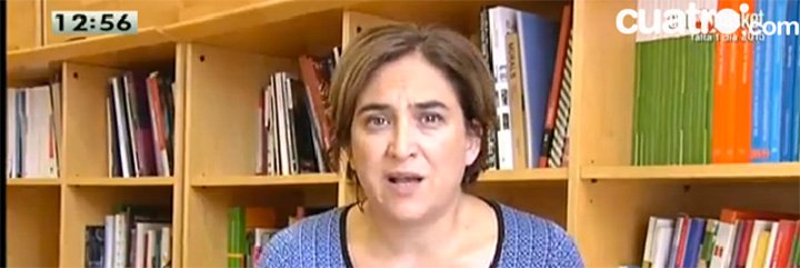 Ada Colau no esconde su cara separatista: "El PP tiene alergia al derecho a decidir en Catalu&ntilde;a"