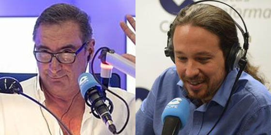 Herrera echa por tierra las escabullidas de Iglesias: "No le cambio el título como El País, pero pongo mi titular porque no me contesta"